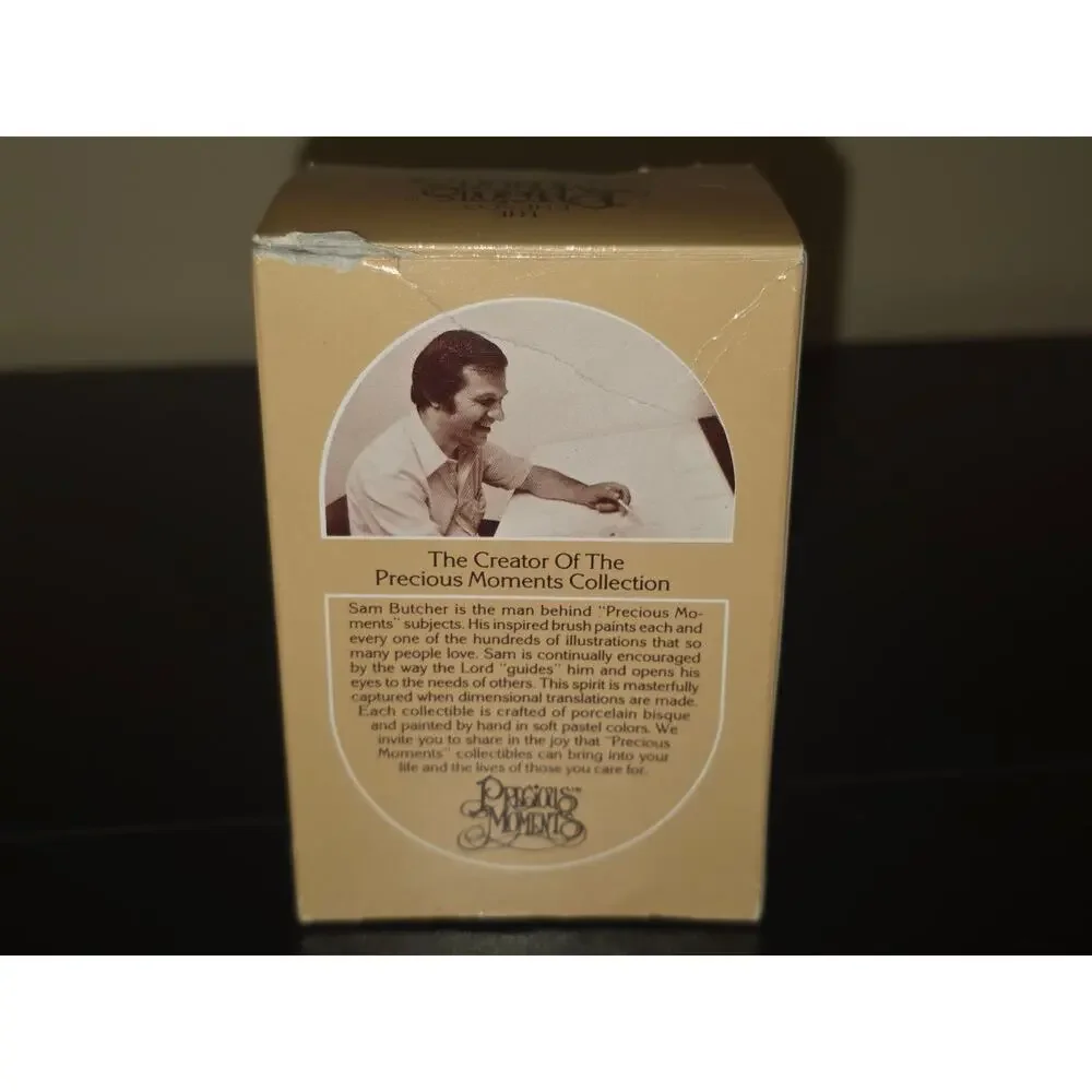 Precious Moments God Sent His Love Angel Ornament 1985 Special Issue 15768